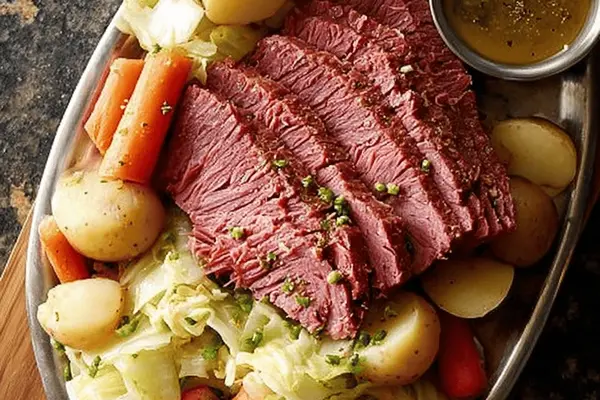Slow Cooker Corned Beef Cabbage