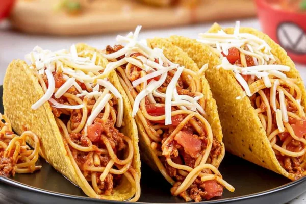 Spaghetti Tacos Dinner