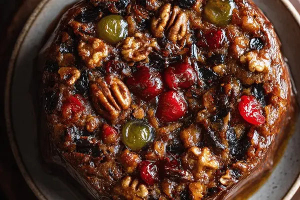Spiced Fruit Nut Cake