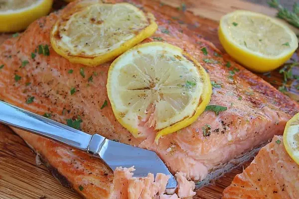 Spicy Cedar Plank Salmon