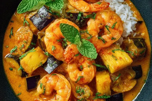 Spicy Shrimp Curry Twist