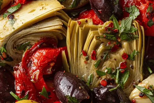 Quick Marinated Sprouts