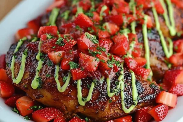 Strawberry BBQ Chicken