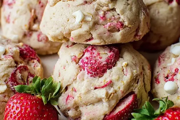 Rustic Strawberry Bars
