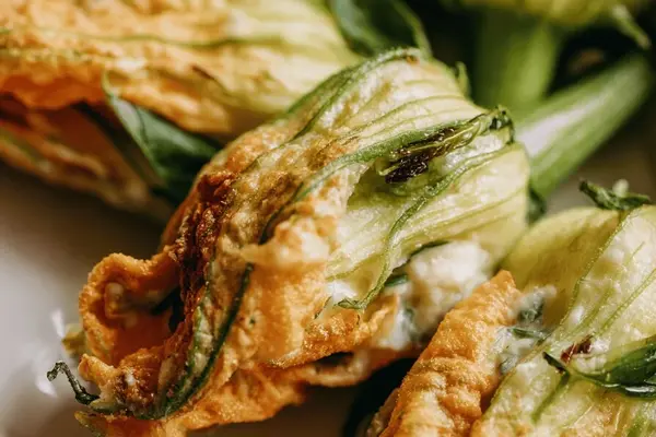 Stuffed Zucchini Blossoms
