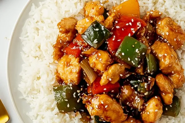 Szechuan Chicken Rice
