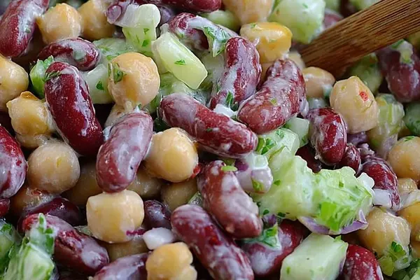 Tangy Kimchi Salad Toss