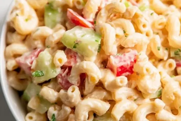 Tangy Macaroni Salad Twist