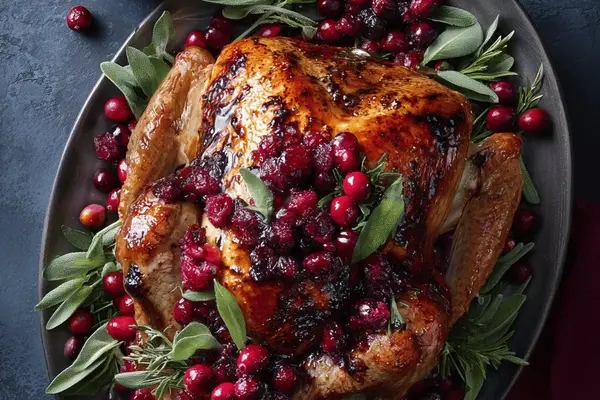 Turkey Roast cranberry port