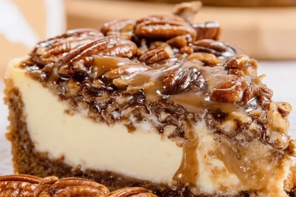 Twisted Pecan Cheesecake