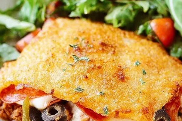 Upside Down Pizza Casserole