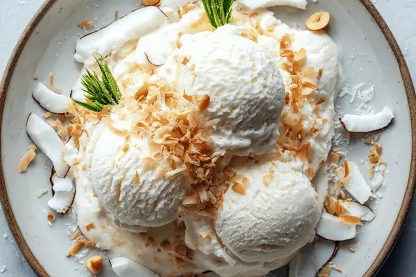 Vanilla Coconut Ice Cream