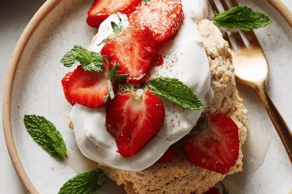 Vegan Strawberry Shortcakes