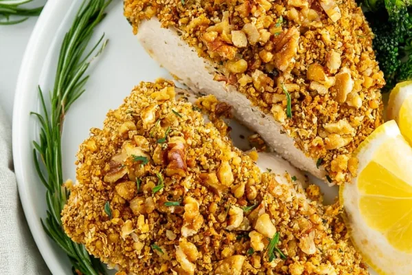 walnut crusted chicken