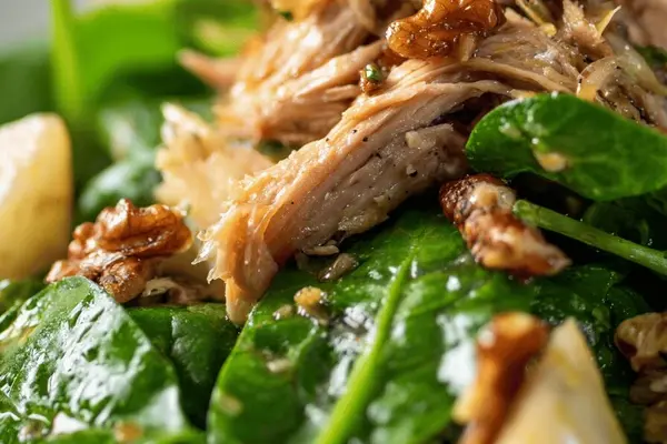 Warm Partridge Pear Salad