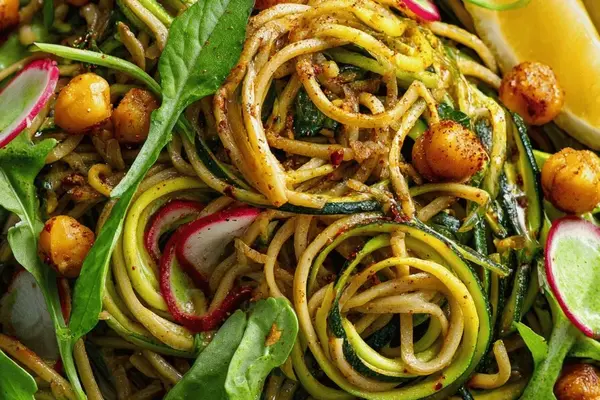 Tangy Kimchi Salad Toss