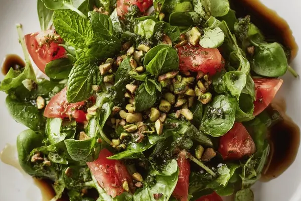 Watercress Basil Vinaigrette