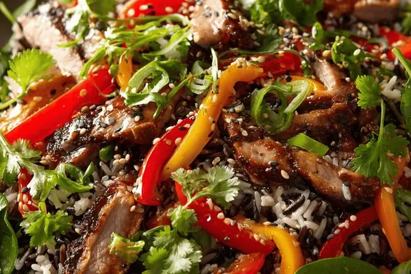 Tangy Kimchi Salad Toss