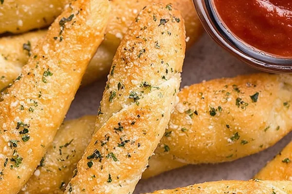2-Ingredient Yogurt Garlic Breadsticks