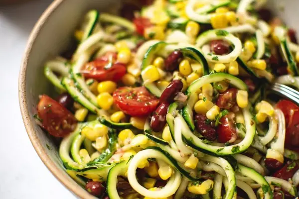 Zucchini Corn Salad Remix