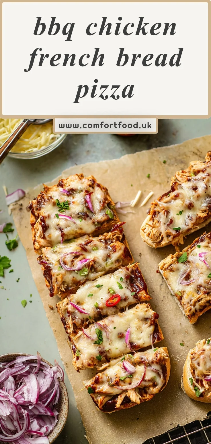 BBQ Chicken French Bread Pizza