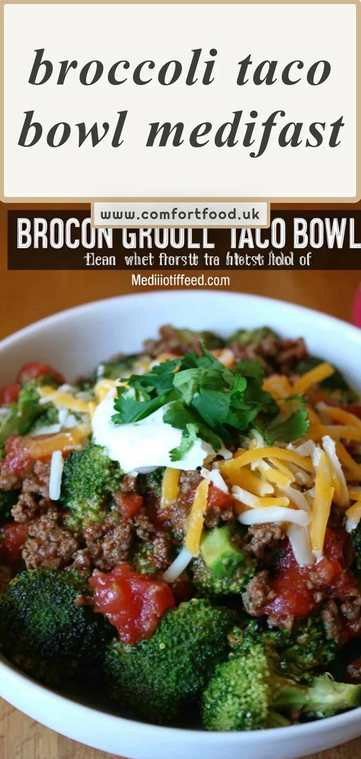 Broccoli Taco Bowl Medifast