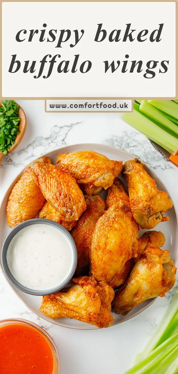 Crispy Baked Buffalo Wings