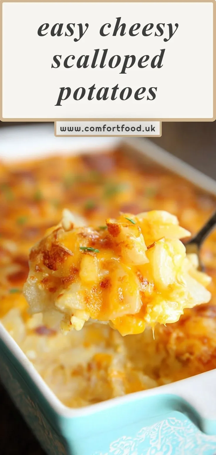Easy Cheesy Scalloped Potatoes
