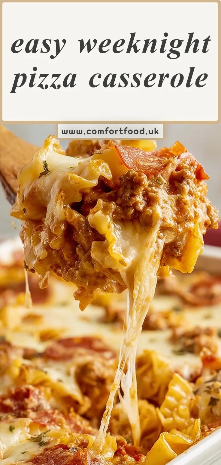 Easy Weeknight Pizza Casserole