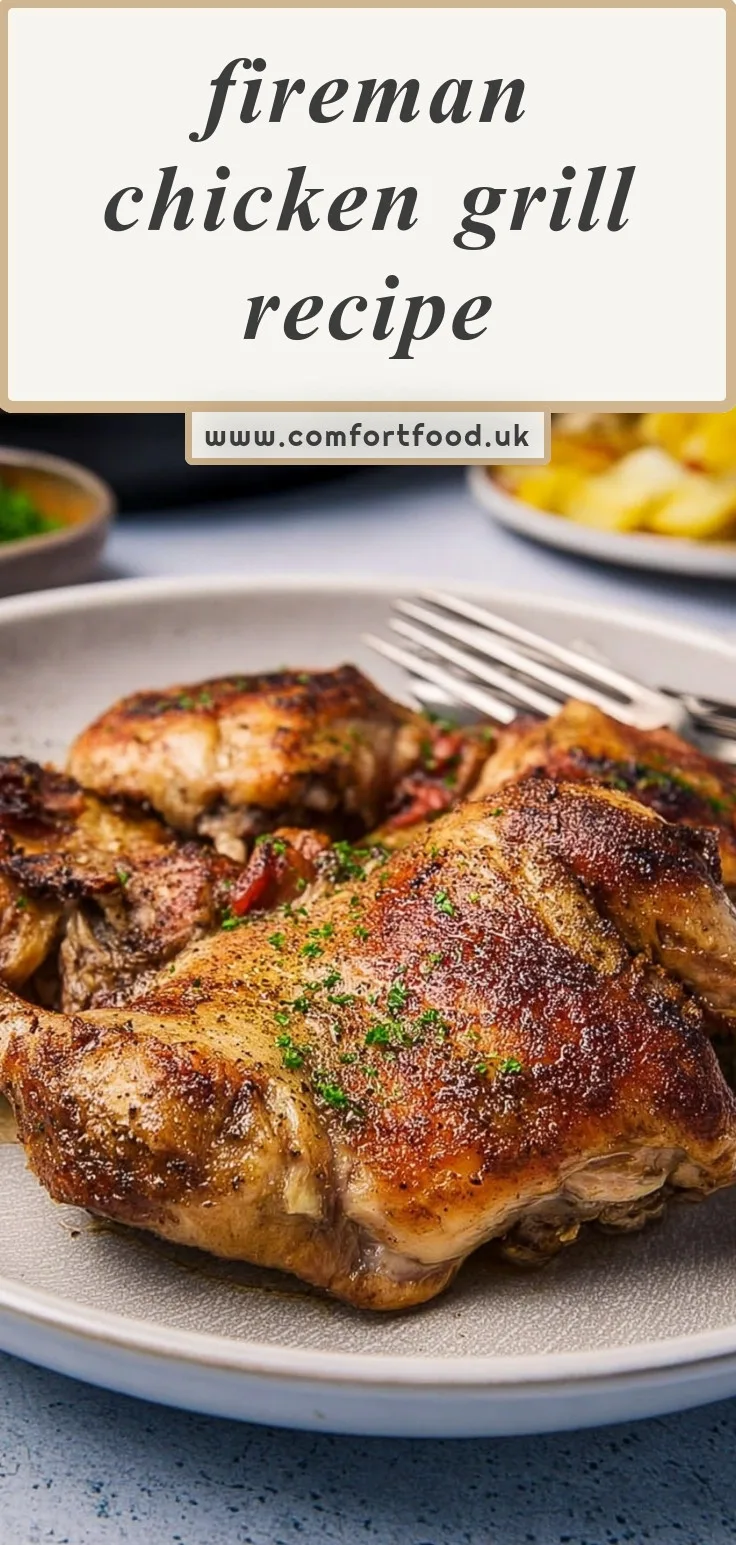 Fireman Chicken Grill Recipe