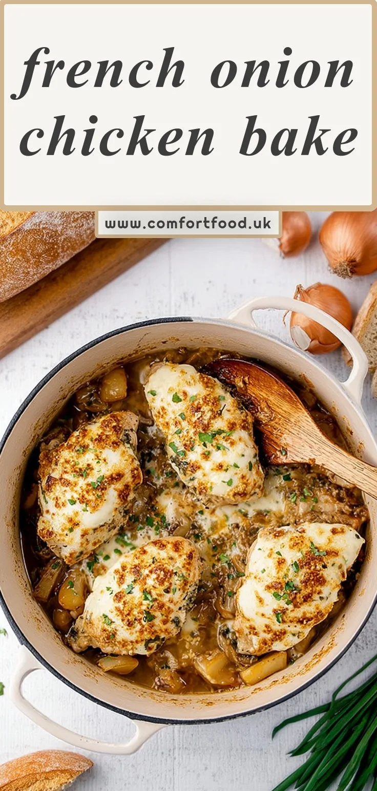 French Onion Chicken Bake