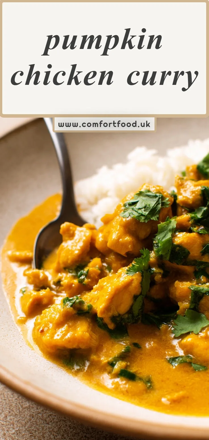 Pumpkin Chicken Curry