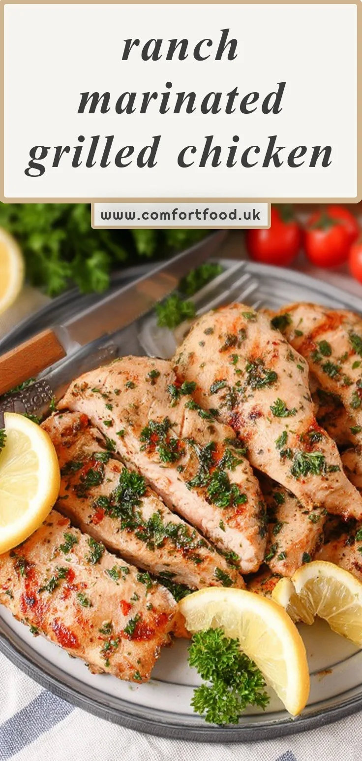 Ranch Marinated Grilled Chicken